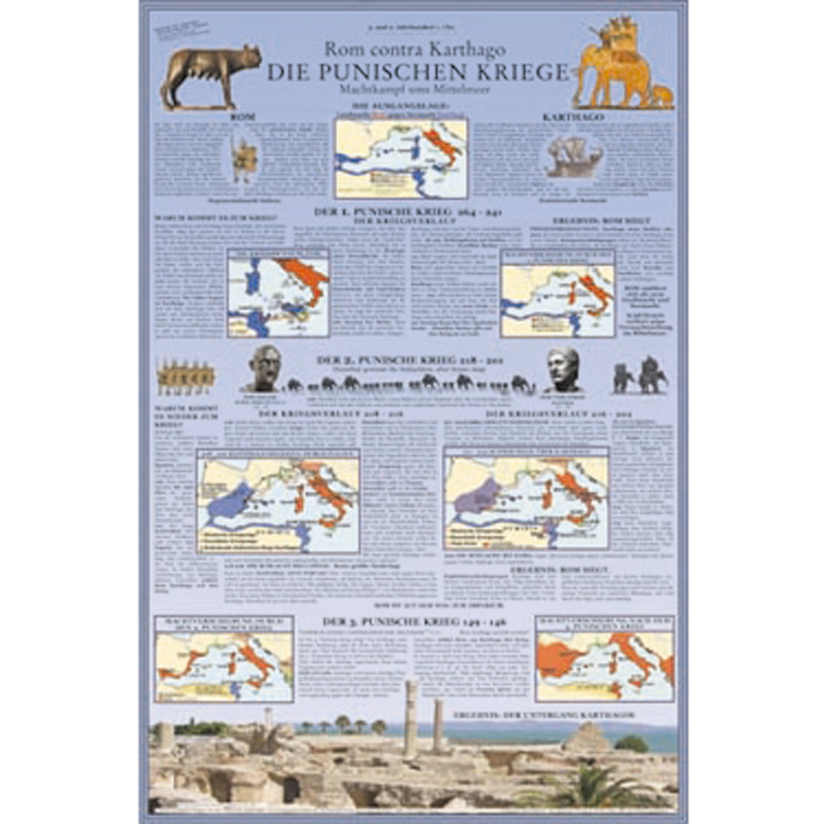 Poster "Die Punischen Kriege"