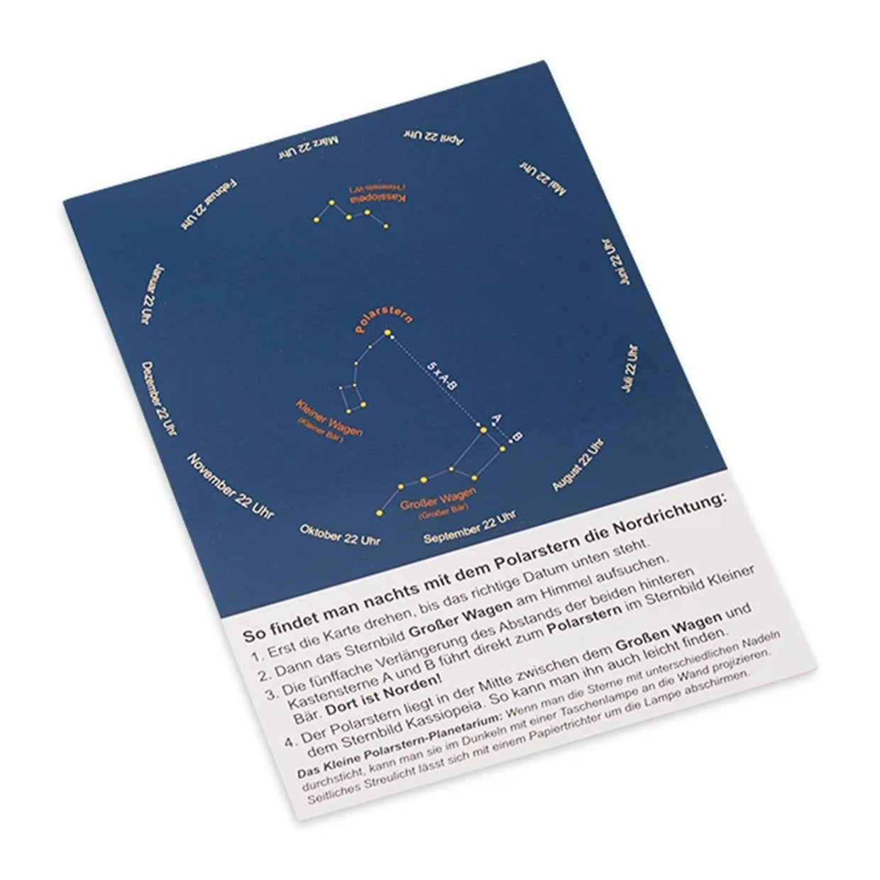 Postkarte "Polarsternfinder"