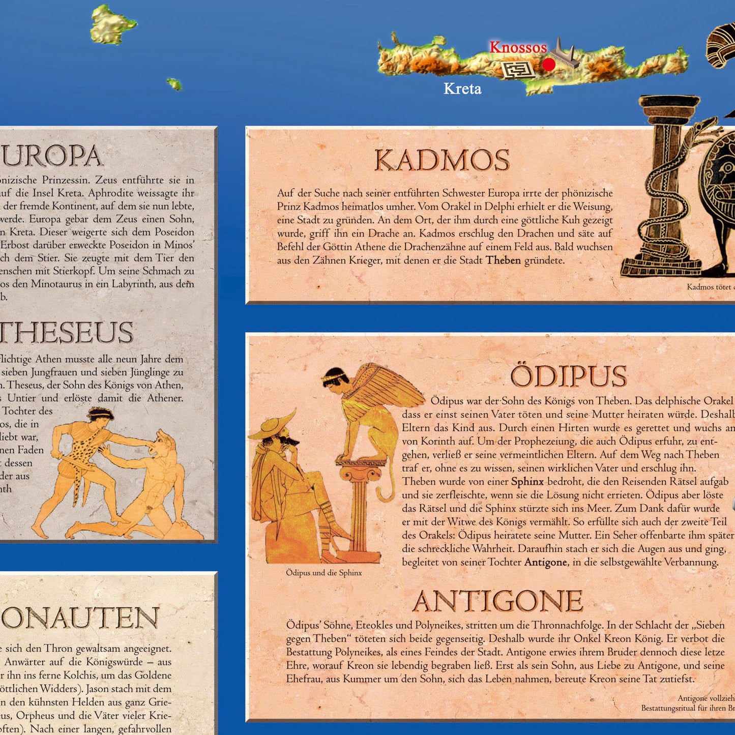 Poster "Griechische Sagen"