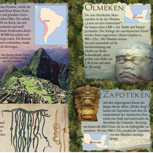 Poster "MAYA, AZTEKEN, INKA"