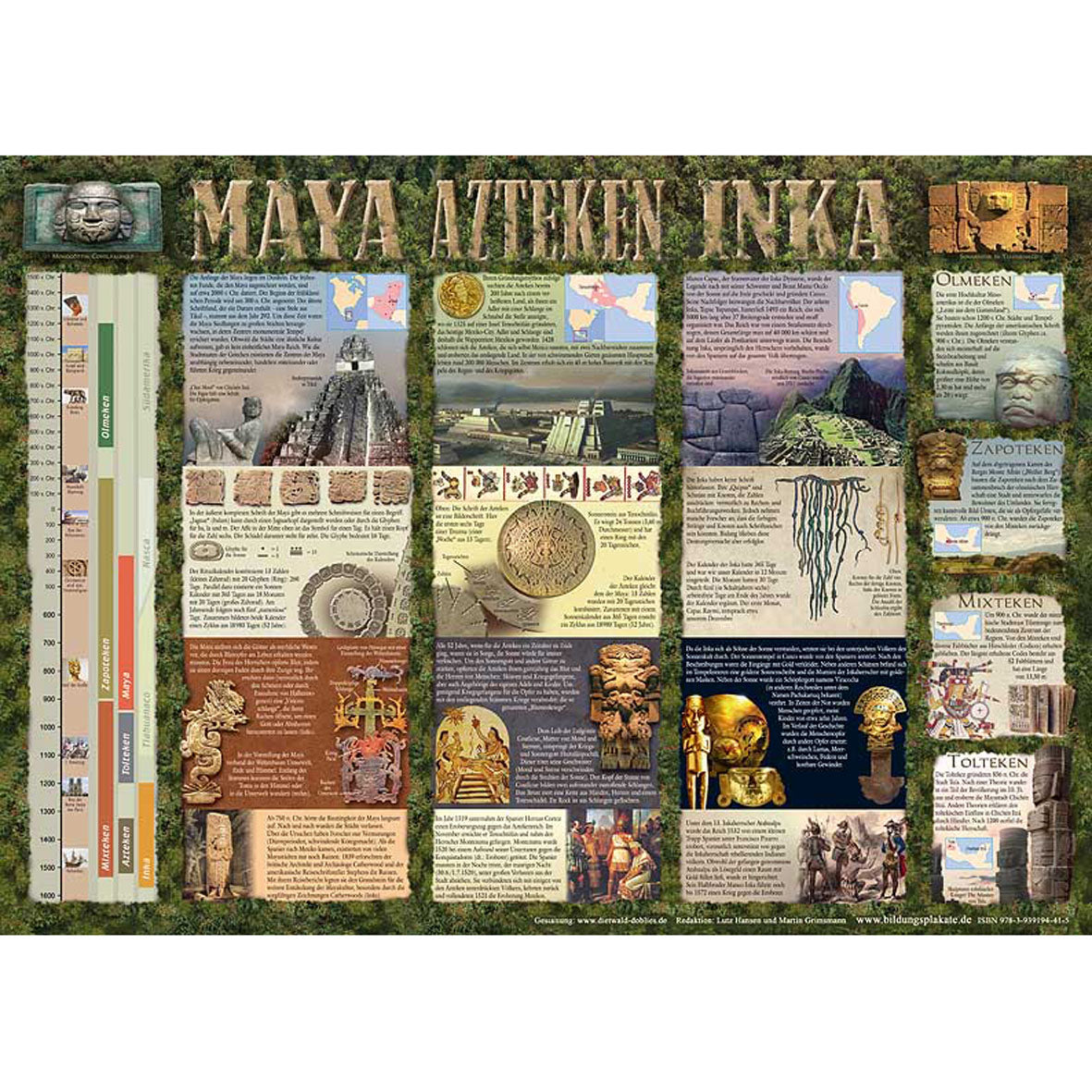 Poster "MAYA, AZTEKEN, INKA"