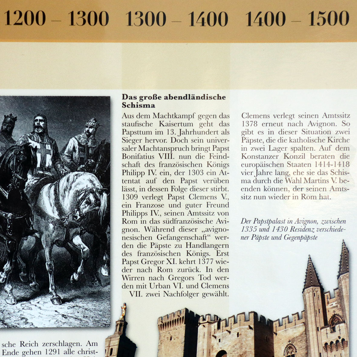 Großposter "Zeittafel der Weltgeschichte"
